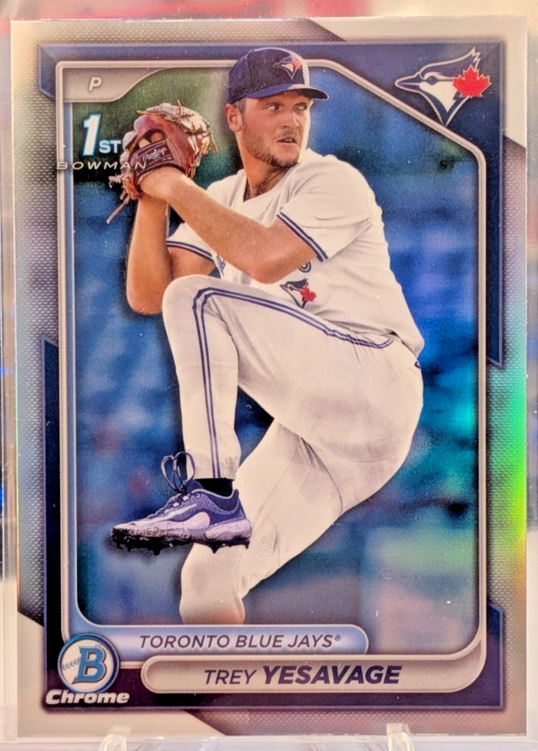 2024 Bowman Chrome - Trey Yesavage - My 1st Bowman Refractor