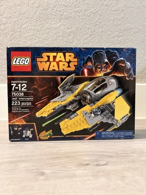 LEGO 75038 Star Wars Jedi Interceptor Anakin Skywalker New Sealed Retired HTF