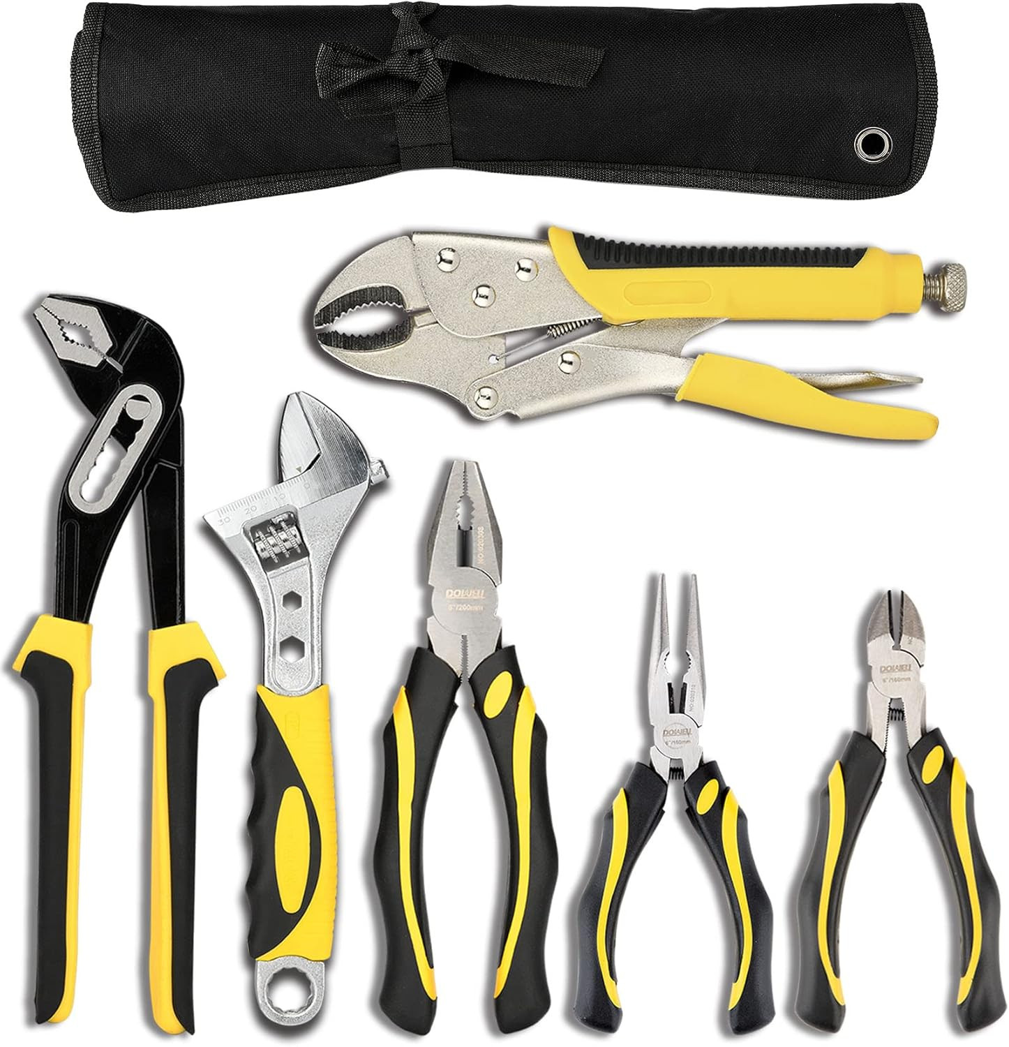 Offerta Set 5 Pinze 10" Regolabili Professionale per Idraulica