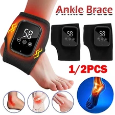 1/2PC Electric Foot Ankle Massager Heating Vibration&Air Compression Pain Relief