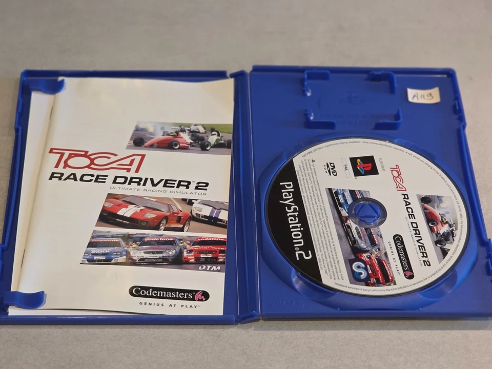 TOCA RACE DRIVER 2 SONY PS2 PLAYSTATION 2 - Photo 3/3