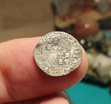 Charles I Silver Hammered Penny 1d Coin