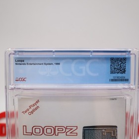 NES Nintendo LOOPZ / LOOPS - CGC GRADED 9.4 A+ NEW & Factory Sealed with H-Seam!