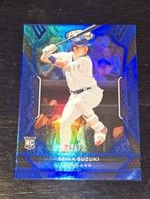 2022 Panini Certified Baseball Seiya Suzuki BLUE PARALLEL FOIL SP ROOKIE #25/99!