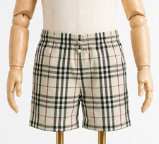 Boys Burberry Nova Check Swim Shorts Trunks Casual Children Kids Size 5Y