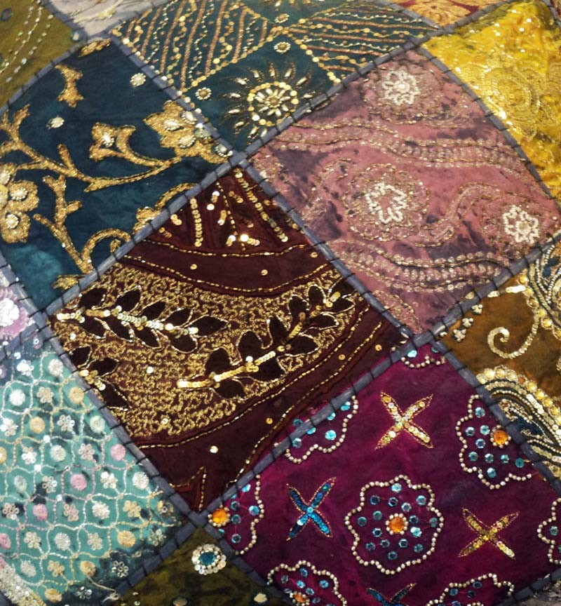 VINTAGE HOME DÉCOR ANNIVERSARY GIFT ACCENT THROW FLOOR CUSHION PILLOW COVER 24"