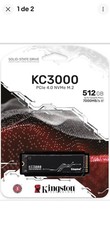 Kingston SKC3000S/512G KC3000 512 GB Solid State Drive M.2 2280 Internal - NVMe