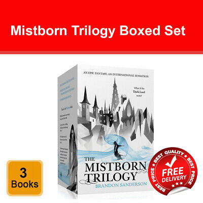 Brandon Sanderson Mistborn Trilogy Collection 3 Books Box set