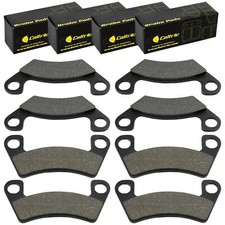 Front Rear Brake Pads For John Deere Gator Xuv590e Xuv590i Xuv590m S.n 040001-