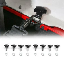 8 Hardtop Quick Removal Bolts Thumb Screws for Jeep Wrangler 1995+ Interior Part
