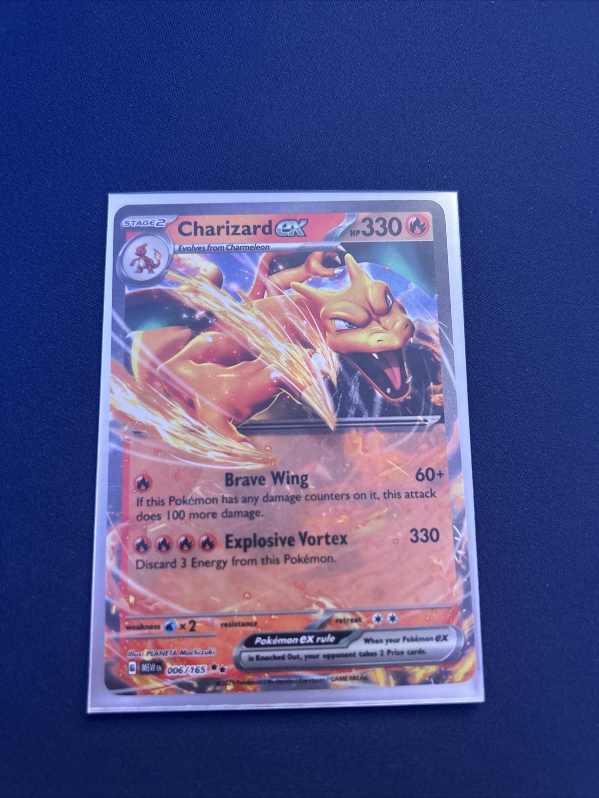 Pokemon 151 Charizard EX 006/165 ENGLISH