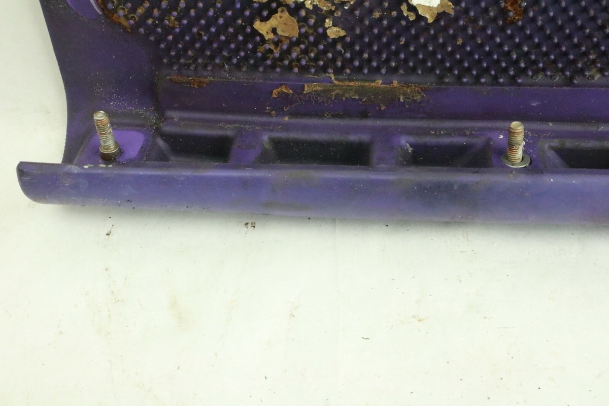 1995 - 1997 Kawasaki ZXI Rear Center Bumper Violet OEM 1995 - 1997 Kawasaki ZXI Rear Center Bumper Violet OEM