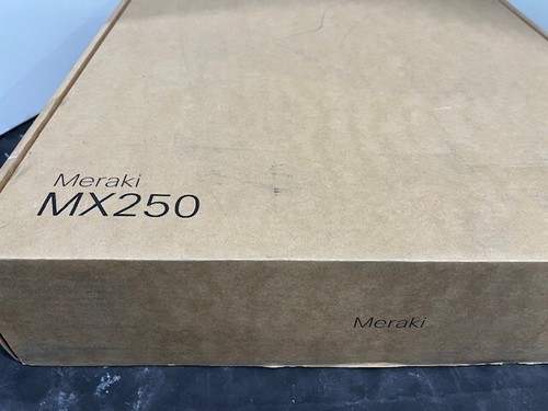 CISCO MERAKI MX250-HW CLOUD BASED SECURITY APPLIANCE, Dual Power, Unclaimed - Afbeelding 3 van 3