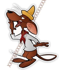 Slowpoke Rodriguez 5" Sticker Decal Mexican mouse funny
