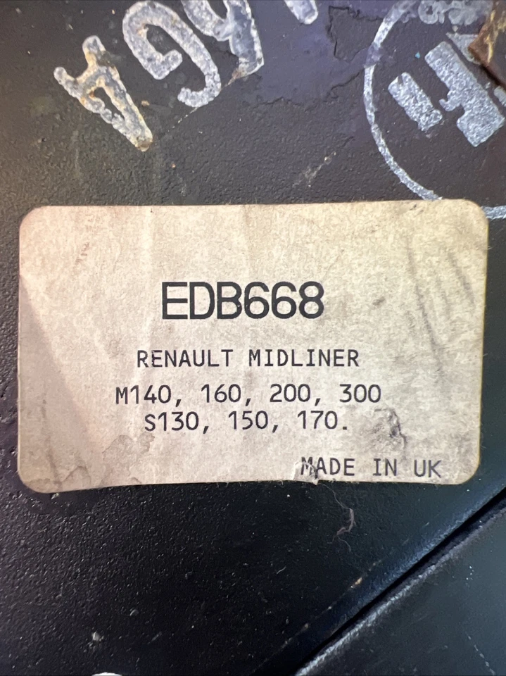 Pastillas de freno delanteras Renault Midliner (M140,160,200,300,S130,150,170) fabricadas en Reino Unido.  Foto 3 de 4