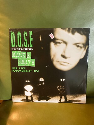 D.O.S.E Feat. Mark E Smith   Plug Myself In 12'' Vinyl Single UK 1996 VG+