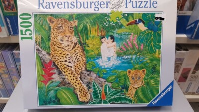 Ravensburger Puzzle Tigre, 1500 Pezzi, Per Adulti E Ragazzi Dagli 14 Anni, Cartone Di Alta Qualitá