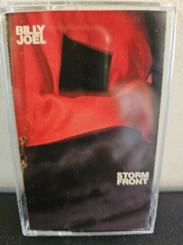 BILLY JOEL Storm Front 1989 CASSETTE TAPE "WE DIDN'T START THE FIRE" - Picture 1 of 5