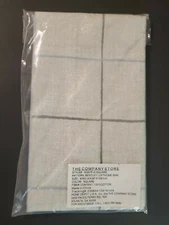 The Company Store Pillow Sham Squares Bentley Loft Home King Size 20"x36" 