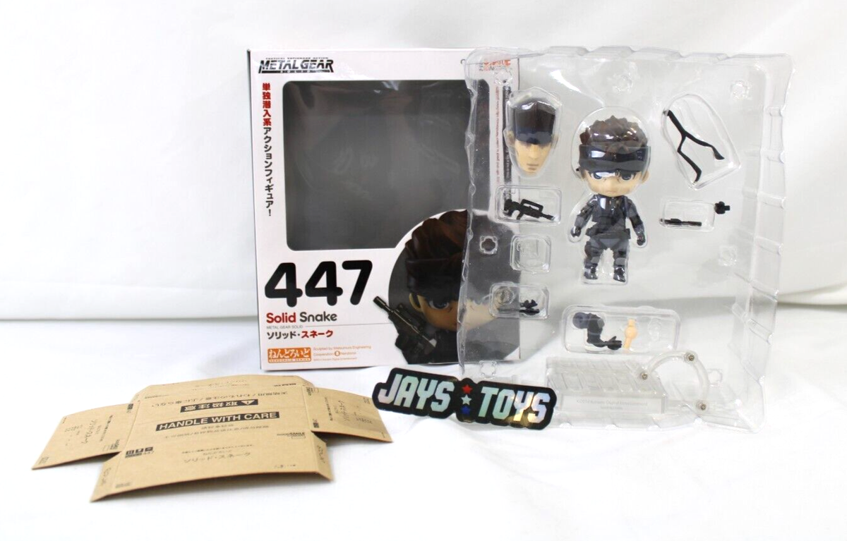 Good Smile Company Nendoroid #447 Solid Snake with Accessories