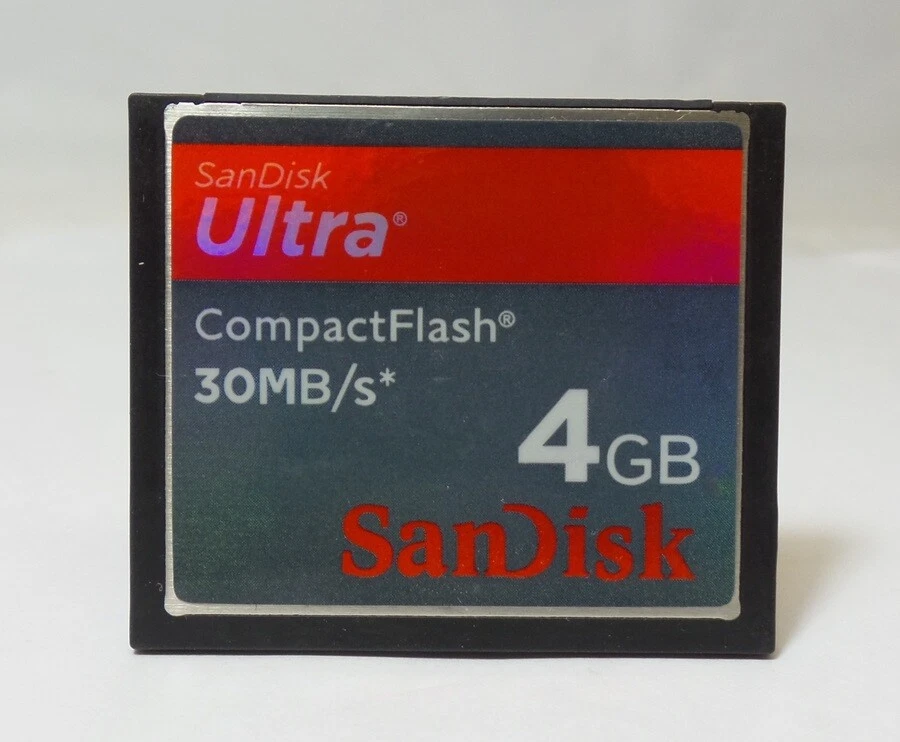 SanDisk Ultra CompactFlash 4 GB Memory Card 30MB/s SDCFH-004G-U46