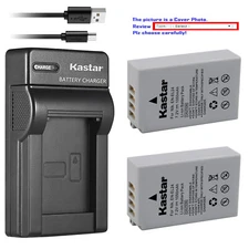 Kastar Battery Slim USB Charger for Nikon EN-EL24 ENEL24a Nikon 1 J5, 1J5 Camera