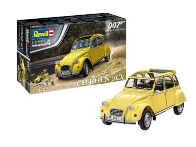 Revell 05663 - 1/24  Geschenkset -Citroen 2CV(JamesBond007)''For Your Eyes Only''