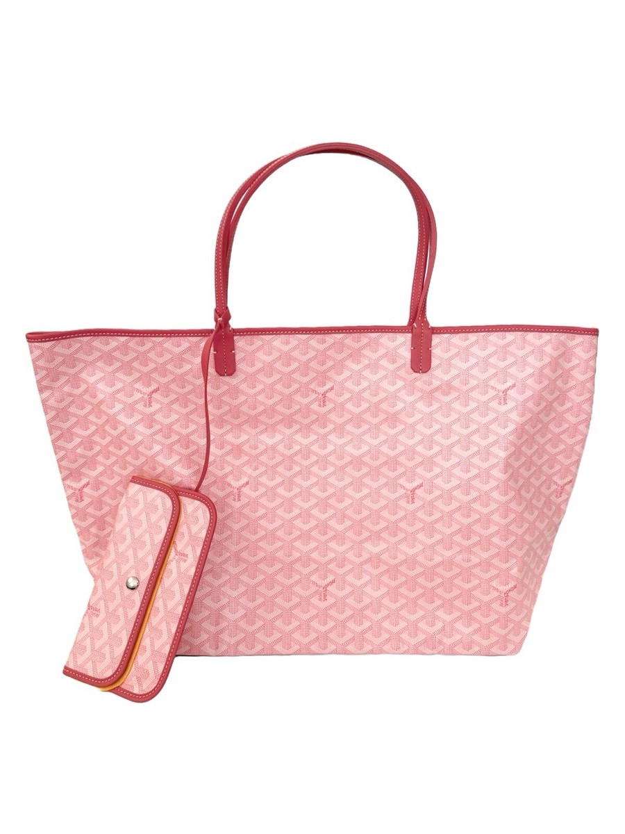 Goyard Saint Louis GM Tote Bag Rose Powder Pink with Pouch