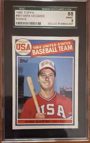 1985 Topps - Mark McGwire #401 (RC)