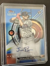 2023 Topps Finest Jermaine Palacios Auto  /150