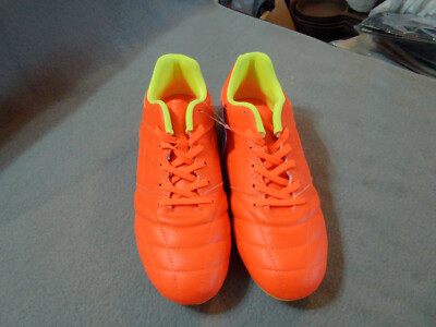 Hawkwell Men's Athletic Outdoor Professional Cleats- Orange- Size 8M- NIB