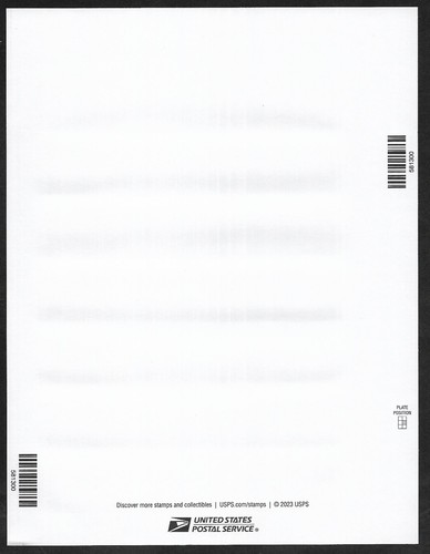 #5865-5870 Protect Sea Turtles (forever) 2024 Issue - Sheet of 18 (6 Designs) - Picture 2 of 2