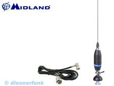 CB Funk ANTENNE TOP MIDLAND ALAN FUNK 150 300Watt 138cm für LKW MAN ACTROS VOLVO
