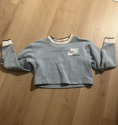 nike reversible crop sweatshirt