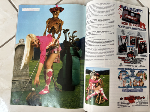 Girls And Corpses magazine 2010 Danieele Harris , Horror RARE - Picture 3 of 24