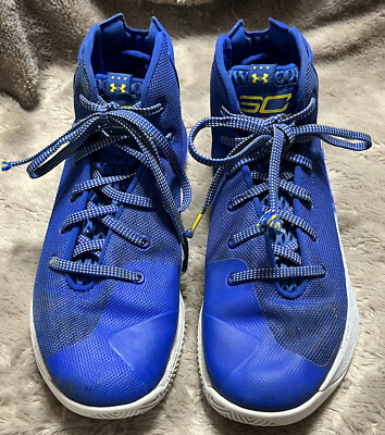 Under Armour Steph Curry Golden State C3 Blue Shoe 1295998