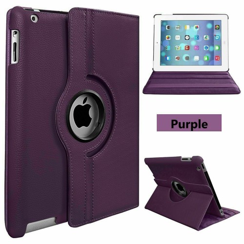 Rotate PU Leather Case for iPad 5/6 iPad 10.2 7/8/9 Gen Air 123 Mini Pro 11/10.5 - Picture 26 of 38