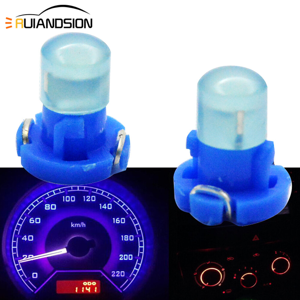 10X DC 12V Blue COB LED T3 Neo Wedge Car Dash Instrument Panel Light