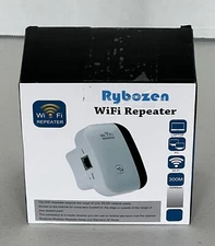 RYBOZEN NEW OPEN BOX Wifi Repeater see pics for detailed specs