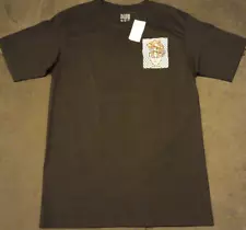 NWT Med A Lab Expand Your Mind Mushroom Head Back Graphic T Shirt NEW