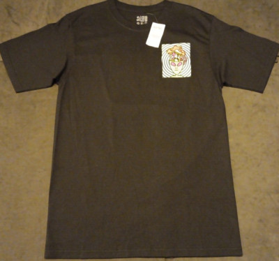NWT Med A Lab Expand Your Mind Mushroom Head Back Graphic T Shirt NEW