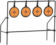 Air Gun Pellet BB Gun Targets, Metal Spinning Target Rated for .177 to .20 Cal