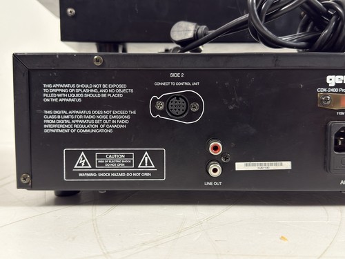 Gemini CDX-2400 professioneller Dual-CD-Player Rackmontage DJ BESCHREIBUNG LESEN UK - Bild 22 von 23