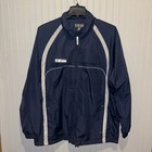 CCM Hockey Windbreaker Men’s X-LARGE Navy Full Zip Reflective Pockets