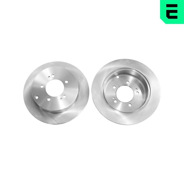 Optimal 2X Bremsscheibe Hinten Ø302Mm Voll FüR Mitsubishi Outlander II Cw_W 2.2-image
