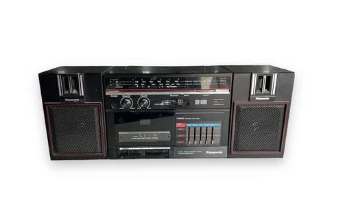 Vintage Panasonic Boombox RX-C36 AM/FM Radio Cassette Player Ghettoblaster