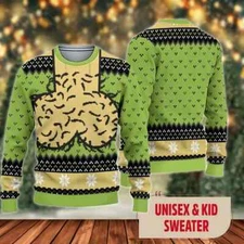 Funny Meme Ugly Christmas Holiday Sweater, Meme Ugly Christmas Sweater