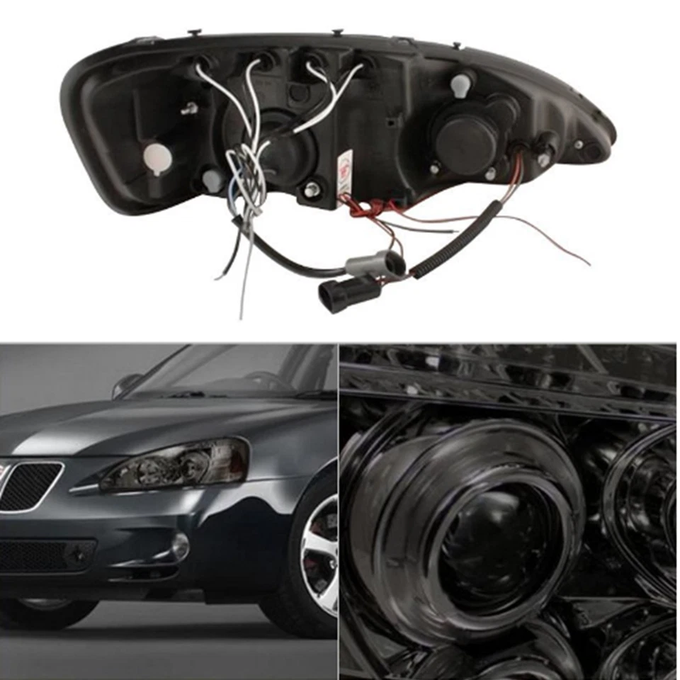 Faro proyector de humo halo LED Spyder Signature para Pontiac Grand Prix 04-08 Foto 2 de 4