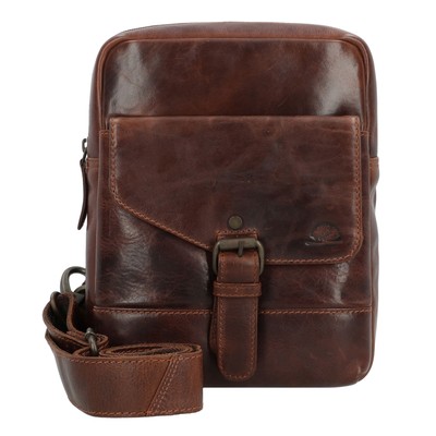 Greenburry Rugged Umhängetasche Leder 24,5cm #GB-1302 (brown)