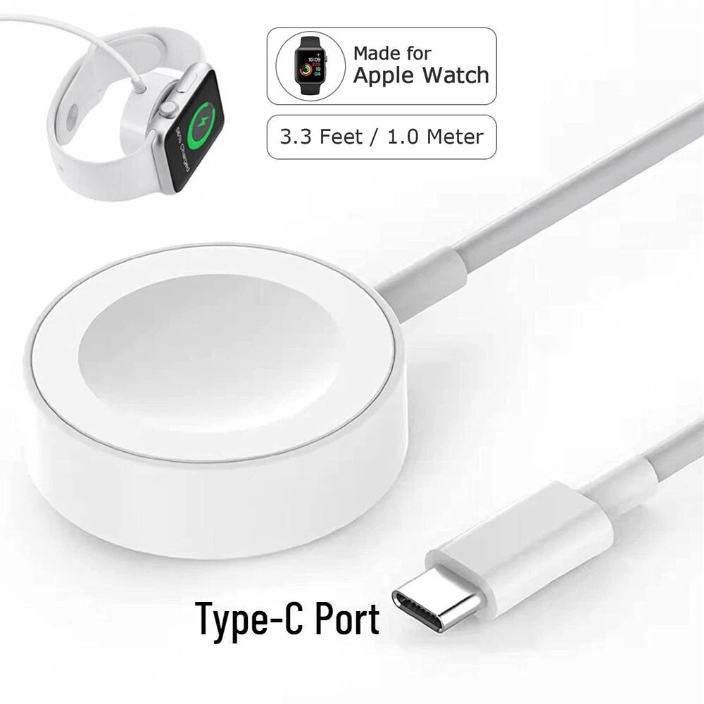 Apple Watch Wireless Fast Charger to USB-C Cable